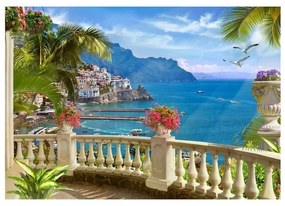 Fotomurale adesivo  Mediterranean Paradise  Larghezza x Altezza Home decor 392x280