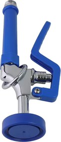 Rubinetto da cucina a parete ELITE EDITION PRO1815, cromato lucido con doccetta estraibile