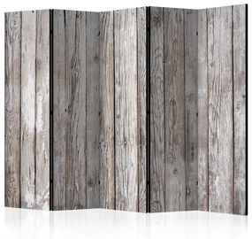 Paravento design Legno scandinavo II - texture di tavole di legno naturali
