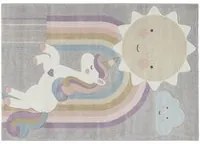 Tappeto bambini unicorno per cameretta 150x100 cm