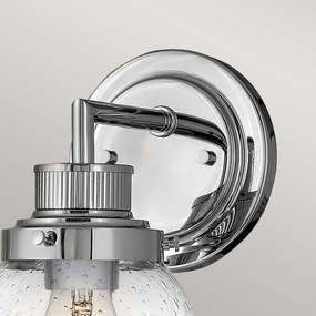 Quintiesse QN-POPPY1-PC-BATH Lampada da parete per bagno POPPY 1xE27/60W/230V IP44, cromo lucido