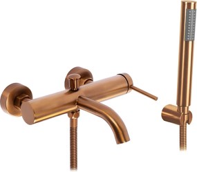 Rubinetto da vasca Rea Spot Copper Brush