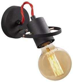 Lampada da parete nera Vaveyla – Opviq lights