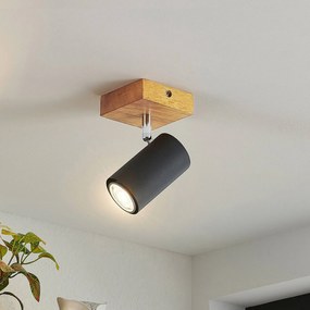 Lindby Maniva faretto, 1 luce, nero