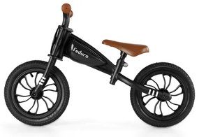 QPlay - Bici a spinta FEDURO nero/marrone