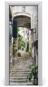Rivestimento Per Porta Strade di Dubrovnik 75x205 cm