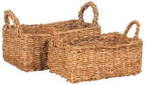 Cestini in seagrass in set da 2 32x23x13 cm Morella - House Nordic
