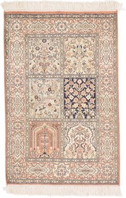 Cashmere Silk Tappeto 60 x 90 (Indian) Annodato A Mano