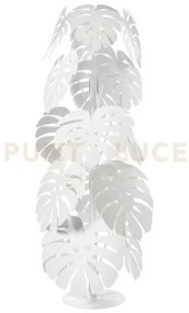 Pianta decorativa moderna monstera grande bianco