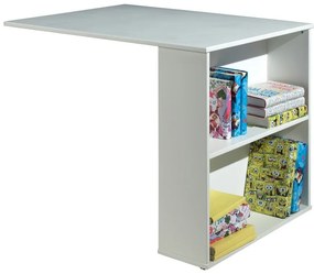 Letto rialzato in pino bianco con contenitore 90x200 cm SCOTT - Vipack