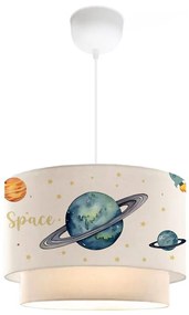 Lampadario per bambini CANDY 1xE27/40W/230V bianco/multicolore