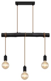 Globo 15539-3HB - Lampadario a sospensione con filo GREGOR 3xE27/60W/230V