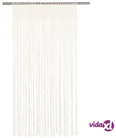 vidaXL Tenda Macramé 140x240 cm in Cotone