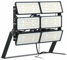 Faro Modulare LED 1.200W IP66 167lm/W Dimmerabile DALI - INVENTRONICS Colore Bianco Freddo 5.000K