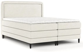Letto boxspring crema 140x200 cm Dove - Maison de Rêve