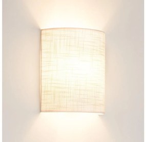 Brilagi - Applique SEMI 1xE27/15W/230V diametro 20 cm grigio chiaro