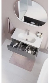 BATH DELUXE 01-080-00-58-00 - Specchio da bagno NORDBORG diametro 80 cm