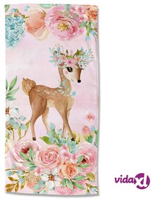 Good Morning Telo da Spiaggia SWEET 75x150 cm Rosa