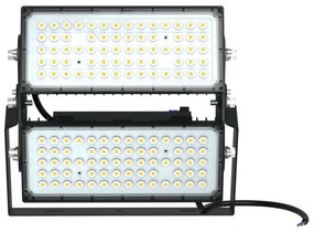 Faro Modulare LED 400W IP66, 167lm/W, No Flickering - PHILIPS Xitanium Colore Bianco Freddo 5.000K, Scegli l'angolo di illuminazione 90°, Scegli le staffe dei moduli Orientabili