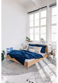 Biancheria da letto matrimoniale in cotone blu navy , 200 x 220 cm - Bonami Selection