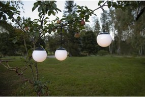 Set di 3 luci solari sospese per esterni, ø 10 cm Globus - Star Trading