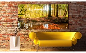 Quadro Autumnal Reverie  Colore Marrone, Dimensioni e Misure 120x60