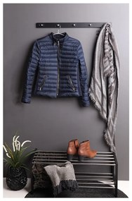 Scarpiera nera in legno di pioppo Padova - House Nordic