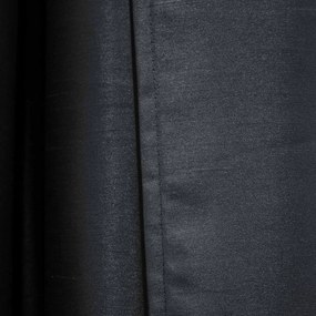 Tenda grigio scuro in microsatinato 140x240 cm Shana – douceur d'intérieur
