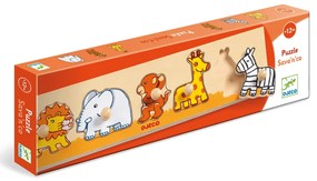 Puzzle da afferrare di legno - Animali della savana