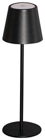 Kanlux 36321 - Lampada da tavolo LED dimmerabile INITA LED/1,2W/1800 mAh IP54 nero