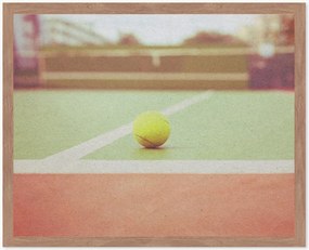 Foto incorniciata Ball on Court, varie misure