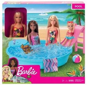 PISCINA DI BARBIE CON DOLL