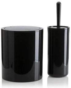 Set da bagno CARMEN 5 pz nero