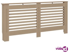 vidaXL Copertura per Radiatore 172x19x81 cm in MDF