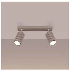 Brilagi - Faretto CRESTO 2xGU10/10W/230V taupe