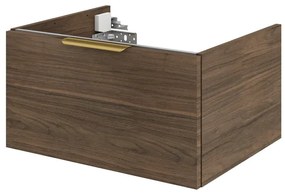 Mobile da bagno sotto lavabo SENSEA Neo lucido L 60 x H 32 x P 48 cm 1 cassetto, lavabo non incluso