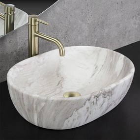 Lavabo da appoggio Rea Amelia ASH MATT