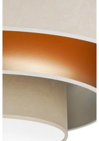 Duolla - Plafoniera LED LUNETA LED/26W/230V diametro 60 cm 4000K color crema/oro