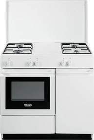 Cucina a gas con forno DE'LONGHI SGW 854 NM bianca L 86 x P 50 cm