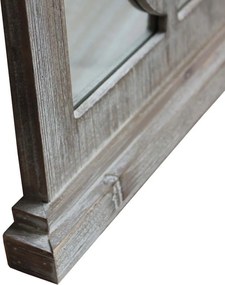 specchio in paulownia e mdf industrial