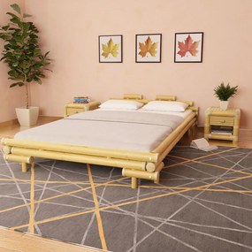 Giroletto Senza Materasso Bambù 140x200 Cm İn Tessuto /
