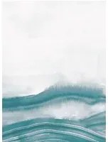 Coordonne Wandbild Atmospheric Haze - Aqua