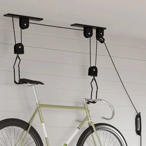 Sollevatori Per Bici Con Supporto A Soffitto 2 Pz 20 Kg /