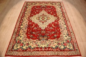Tabriz Tappeto 200x290 (Iran) Annodato A Mano
