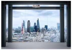 Fotomurale  City View  London  Colore Nero, Dimensioni e Misure 350x245