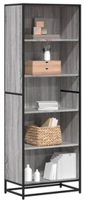 Libreria Grigio Sonoma 60x35x170,5 Cm İn Truciolato /