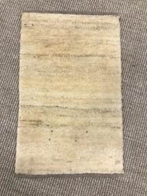 Gabbeh Tappeto 40x60 Beige (Iran) Annodato A Mano