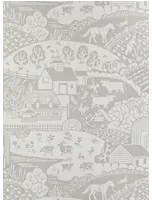 Tapete Gable von Farrow & Ball - Purbeck Stone/ Strong White
