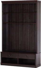 Mobile TV marrone in legno di pino 140x223 cm Anita - Støraa