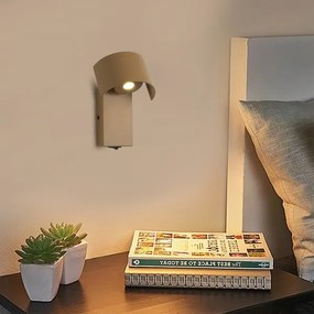 Brilagi - Lampada da parete VASTO LED/3W/230V beige